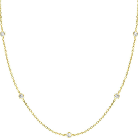 Simple Elegance: Women's Clavicle Necklace with Geometric Pendant