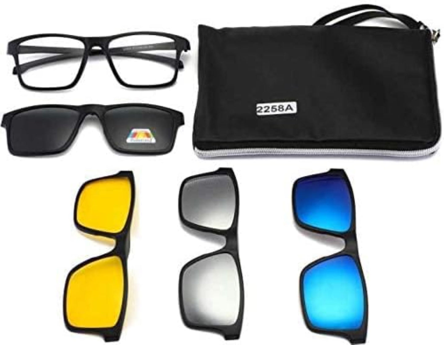 5-in-1 Stylish Sunglasses for All Occasions