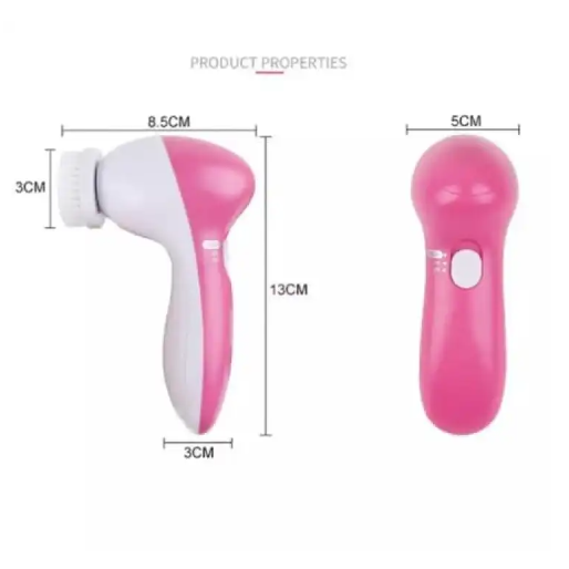 6-in-1 Facial Brush with Multiple Attachments