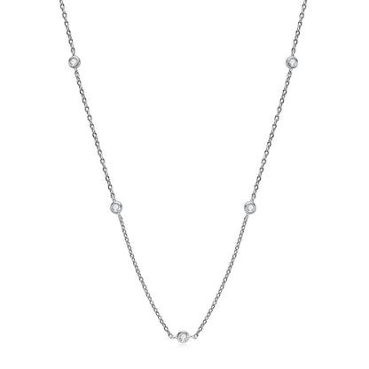 Simple Elegance: Women's Clavicle Necklace with Geometric Pendant