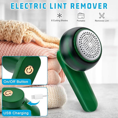 ✨ USB Electric Lint Remover Rechargeable Fabric Shaver 🔋