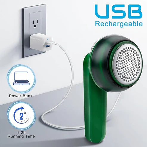 ✨ USB Electric Lint Remover Rechargeable Fabric Shaver 🔋