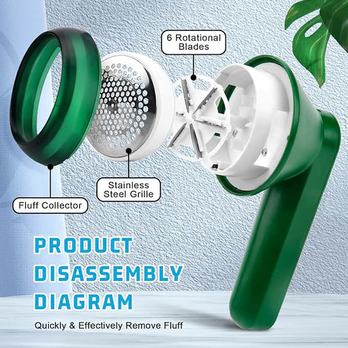 ✨ USB Electric Lint Remover Rechargeable Fabric Shaver 🔋